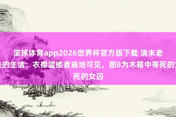 滚球体育app2026世界杯官方版下载 清末老匹夫的生活：衣襟滥搂者遍地可见，图8为木箱中等死的女囚